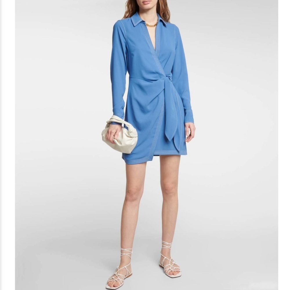 Veronica Beard Lavella Crepe minidress